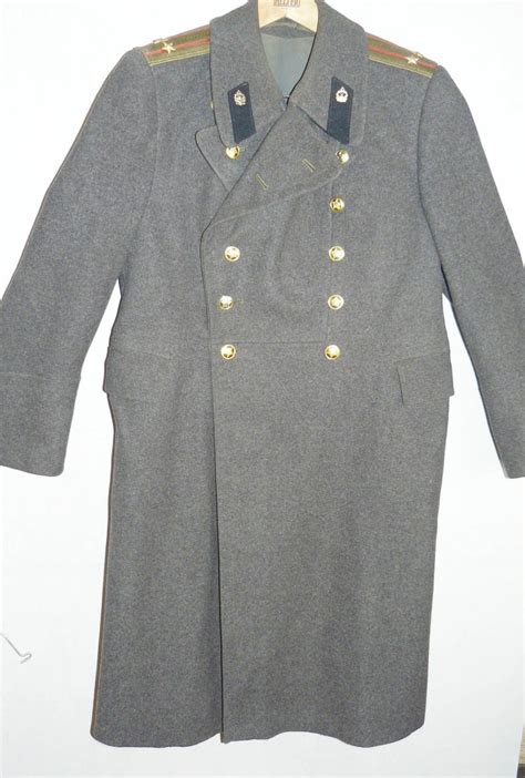 soviet army russian officer daily winter coat cloak uniform ussr small size