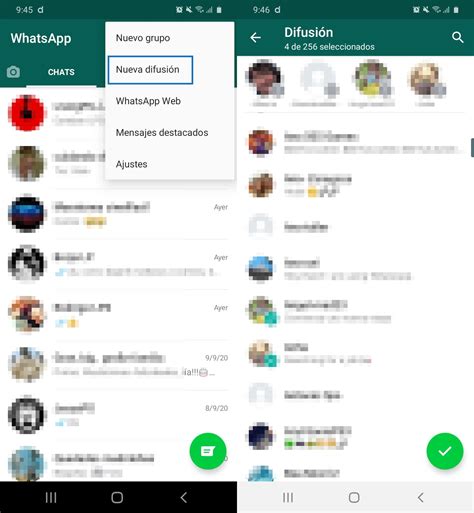 se pueden realizar envios masivos de mensajes por whatsapp