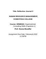 reflectin journal capestonedocx title reflection journal  human