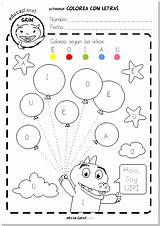 Vocales Colorea Educaplanet Globos Colorear Preescolar Numeros Fichas Números Tareas Aprender Lenguaje Trabajar Educativas sketch template