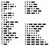 Morse Alphabet Dot sketch template