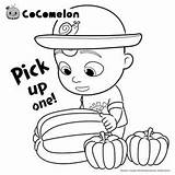 Cocomelon Xcolorings Printable Jj Yoyo Rhymes Nursery Stew Carving Posted sketch template