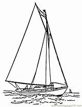 Coloring Boat Drawing Pages Sailboat Ship Line Transportation Wood Printable Patterns Burning Boats Sailing Drawings Sheets Sail Color Draw Google sketch template
