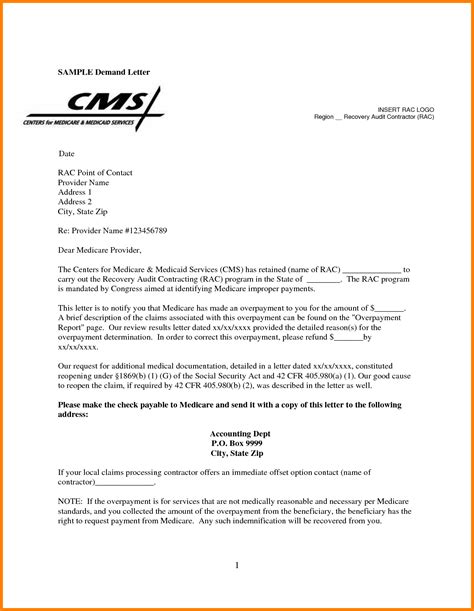 subrogation demand letter template collection letter template collection