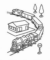Coloring Train Pages Toy Vehicles Cars Learning Years Print sketch template