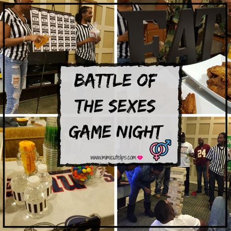 this battle of the sexes game night will make you plan