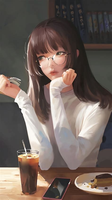 Download 750x1334 Wallpaper Cute Anime Girl Artwork