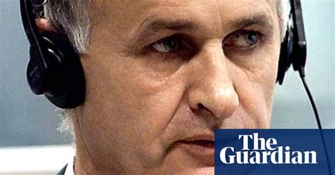 Serb General Convicted Of Genocide War Crimes The Guardian
