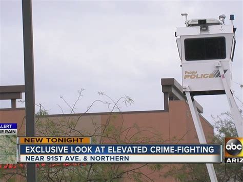 Peoria Police Using Sky Tower To Crack Down On Shoplifters