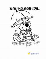 Slip Seek Slop Slap Childcare Grades Sunsmart Sunscreen sketch template