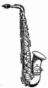 Saxophone Alto Clip Clipart Sax Drawing Coloring Etc Cliparts Cartoon Oboe Jazz Tenor Soprano Clarinet Gif Printable Usf Edu Drawn sketch template
