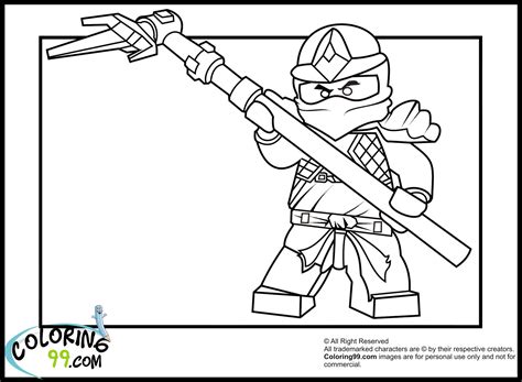 lego ninjago cole coloring pages team colors