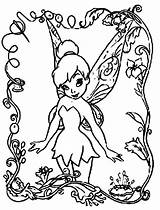 Coloring Pages Fairies Disney Printable Kids sketch template