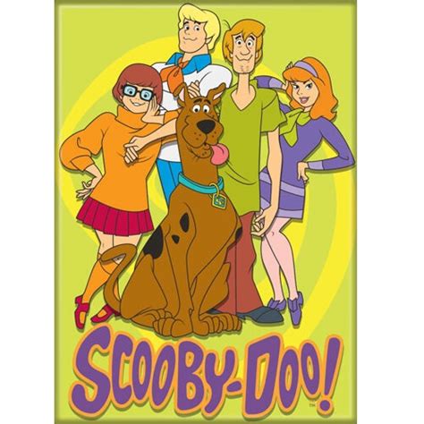 scooby doo character team lineup magnet walmartcom