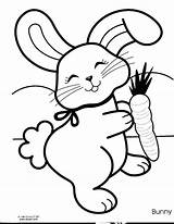 Bunny Easter Coloring Pages Baby Color Printable Getcolorings Cool sketch template