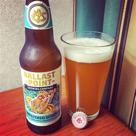 unfiltered sculpin ballast point brewing company absolute beer