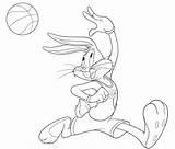 Jam Bugs Basketball Baloncesto Pato Scribblefun sketch template