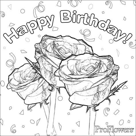happy birthday mom coloring pages exeranmat coloring
