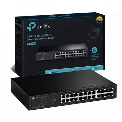 port mbps desktoprackmount switch tp link cyber tera