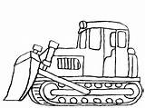 Digger Coloring Pages Snow Mover Backhoe Colouring Dozer Diggers Color Print Bulldozer Getcolorings Size Truck Colorings sketch template