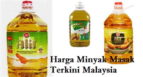 harga minyak masak terkini malaysia mysemakan