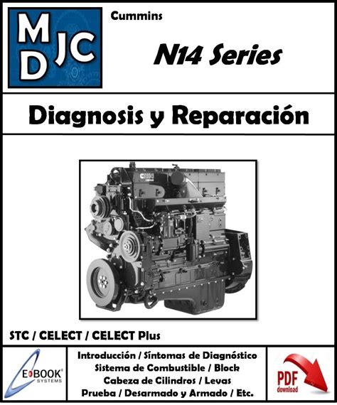 cummins serie  modelos stc celect celect  mdjc manuales de taller