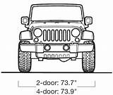 Jeep Wrangler Drawing Sketch Drawings Simple Car Truck Outline 2008 Cars 4x4 Front Blueprints Smcars Dessin Coloring Draw Pages Trucks sketch template