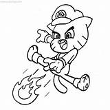 Gumball Coloring Amazing Pages Mario Brothers Super Xcolorings 1000px 82k Resolution Info Type  Size Jpeg sketch template