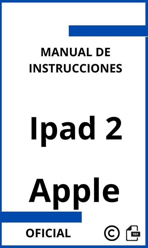 apple ipad  manual