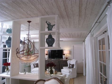 faux pecky cypress ceiling