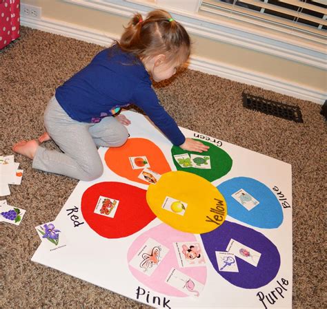 toddler color matching felt board  picture identification