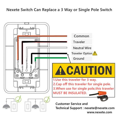 smart wifi light switch  waysingle pole switch smart control work  alexa ebay