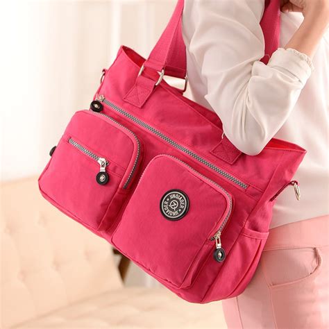 Women Fashion Nylon Tote Handbag Crossbody Bag Shoudler Bag Messenger