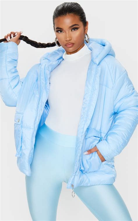 womens puffer jackets bubble coats puffer jacket women blue cropped pants bubble coat
