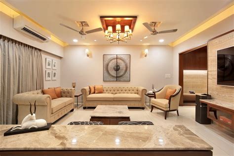 bhk flat interiors  living room    attribute  designing  lavish