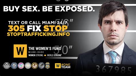Report Suspicions To Womens Fund Stop Sex Trafficking Hotline Miami