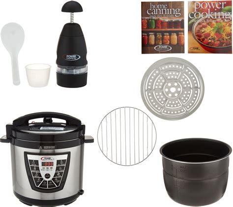 power pressure cooker xl  qt pressure cooker  recipes accessories page  qvccom