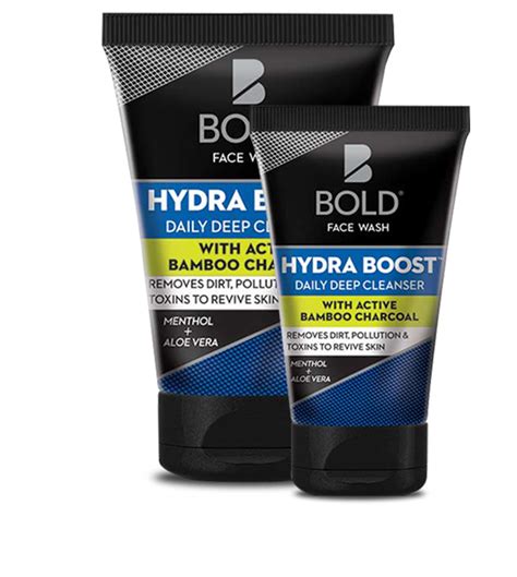 hydra boost face wash bold