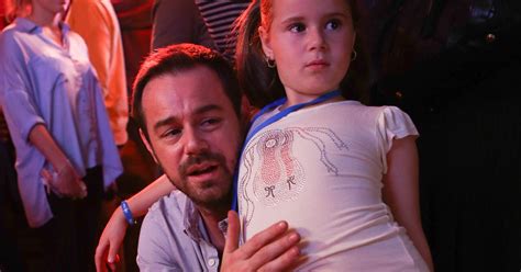 danny dyer calls his seven year old daughter a grass and says he s not