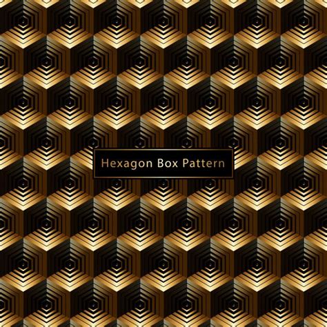 hexagon box pattern hexagon box box patterns hexagon