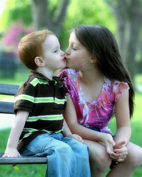 pin  durgesh kumar  babeischildren kids kiss cute baby couple
