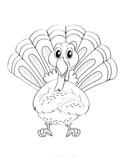 turkey coloring pages  kids   ages  printables
