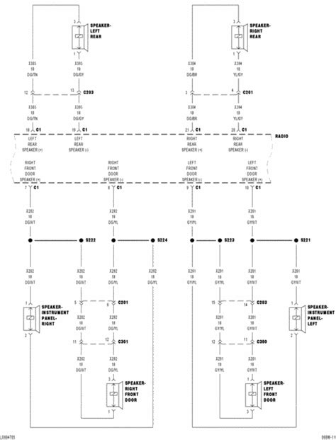 stock  speaker system wiring question