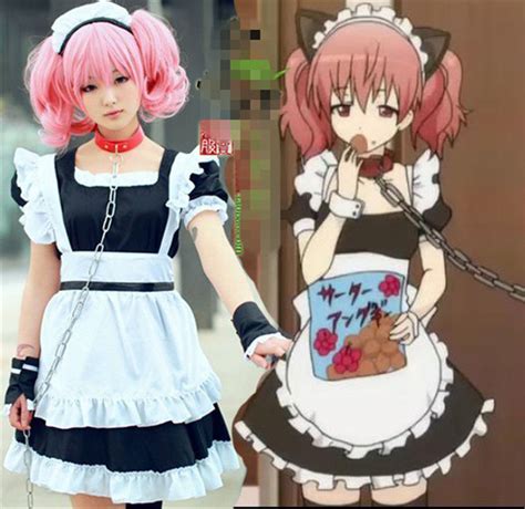 anime inu x boku ss cosplay costumewomen roromiya karuta maid dress