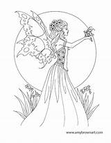 Coloring Fairy Pages Realistic Getcolorings Printable Adults Color sketch template