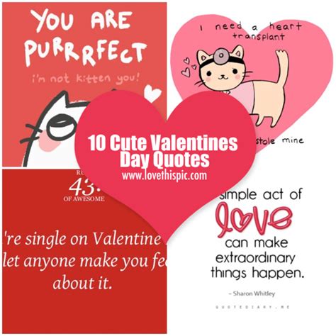 cute valentine sayings  cards