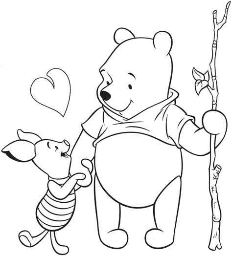 winnie  pooh   baby coloring pages winnie  pooh drawing