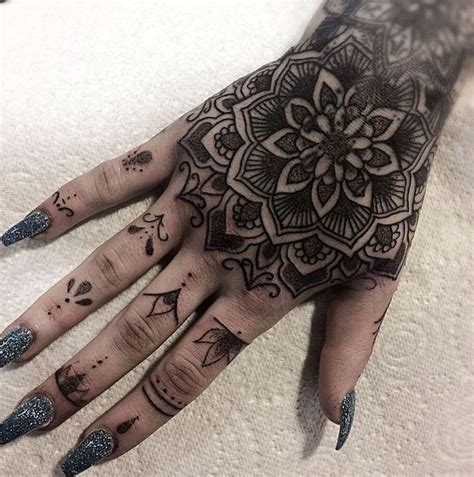 awesome hand mandala tattoo  tattoo artist bethany whitehead