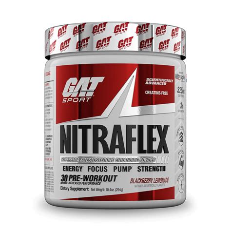 gat sport nitraflex advanced pre workout powder pre workout world