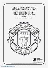 United Coloring Pages Manchester Man Rugby Utd Soccer Logo Getcolorings Colorings Print Getdrawings sketch template
